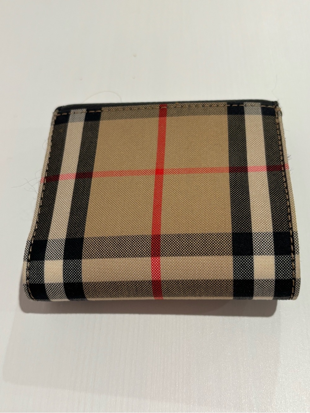 Burberry Compact Wallet Trifold Wallet Women Accessory Original Collection 🖤EUC - Picture 5 of 15